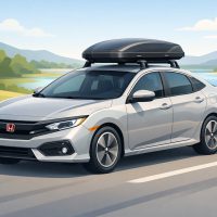 Honda Civic үшін шатырдағы жүксалғыш – әр сапарға көбірек кеңістік